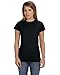 Gildan Softstyle Ladies T-Shirt. 64000L S Black