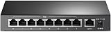 TP-Link TL-SF1009P 9-Port Unmanaged PoE+ Switch 8x100Mbps 30W/Port 250m Range view 7