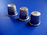 NEW 3 Assorted Size 7 8 & 9 SEWING Thimbles Thimble Safety Quilting