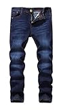 Boy's Blue Skinny Fit Stretch Slim Denim Jeans Pants
