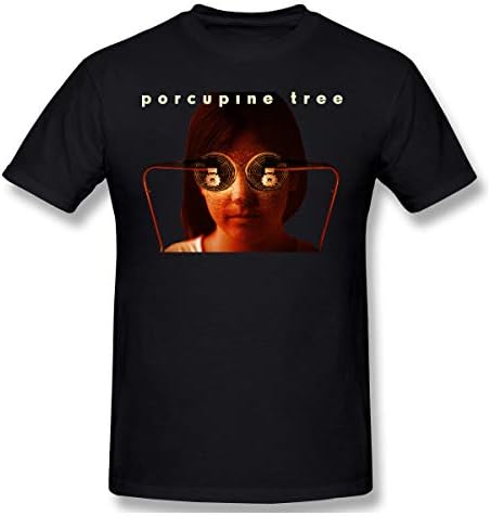 Uguccgi Men Porcupine Tree Fashion Short Sleeve T Shirt Black