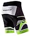 sponeed Mens Rowing Shorts Bike Pants Padded Cycling wear Bottoms US XL Green Multi