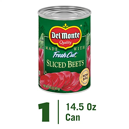DEL MONTE FRESH CUT CANNED BEETS SLICED CANNED VEGETABLES, 14.5 OZ CAN