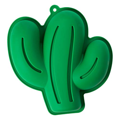 Cactus Shape Baking Mould, Silicone Cake Mould, Green