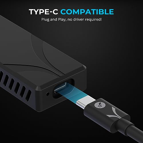 SABRENT 1TB Rocket Nano XTRM External SSD, USB 3.2 / Thunderbolt 3, Speeds Up to 2700MBps (SB-XTMN-1TB)