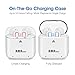 Wireless Earbuds, AMASKY Bluetooth Headphones True wireless Earphones Stereo Sports Headsets with Charging Case Noise Cancelling Sweatproof Earpiece for iPhone Samsung Smartphone (white)