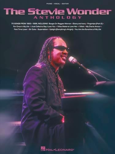 Stevie Wonder Easy Piano Anthology Sheet Music | Soul Music