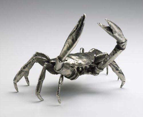Cyan Design01897 Crab, Large Silver Leaf