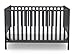 Delta Children Heartland 4-in-1 Convertible Crib - Greenguard Gold Certified, Charcoal Grey
