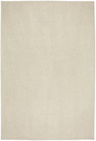 Townhouse Rugs Mohawk Home Smart Strand Satin Woven Rug, 4'x6', Billowing Cloud