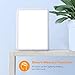 VIPEX Light Therapy Lamp, Happy Therapy Light Portable Thin with UV-Free 10000 Lux Sun Light Adjustable Stepless Brightness, Touch Control, Timer Function, Foldable Standing Bracket for Home Office