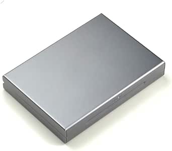 Cajas para Tarjetas de Visita Sostenedor de la Tarjeta RFID Bloqueo [4 Slots |aleación de Aluminio] Titular de la Tarjeta de Tarjeta de crédito ID Protección/Seguridad portátil de Viaje Identidad de: Amazon.es: