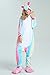 Taiyi Homewear Childrens Unicorn Plush One Piece Onesie Cosplay Animal Costume (12Yrs(height 59