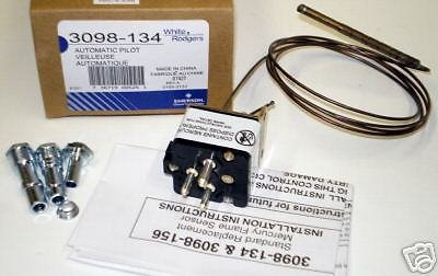 Emerson 3098-134 3 Pin Mercury Flame Sensor, 48"