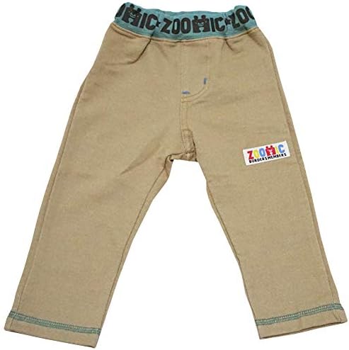 年 春物 Zoomic ズーミック 流行のアイテム ロング丈パンツ パズルプリント ニットデニム