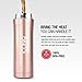 ICONIQ Stainless Steel Insulated Travel Mug with Lockable Push Button Pop Up Lid | 16 Ounce (Rose Gold)