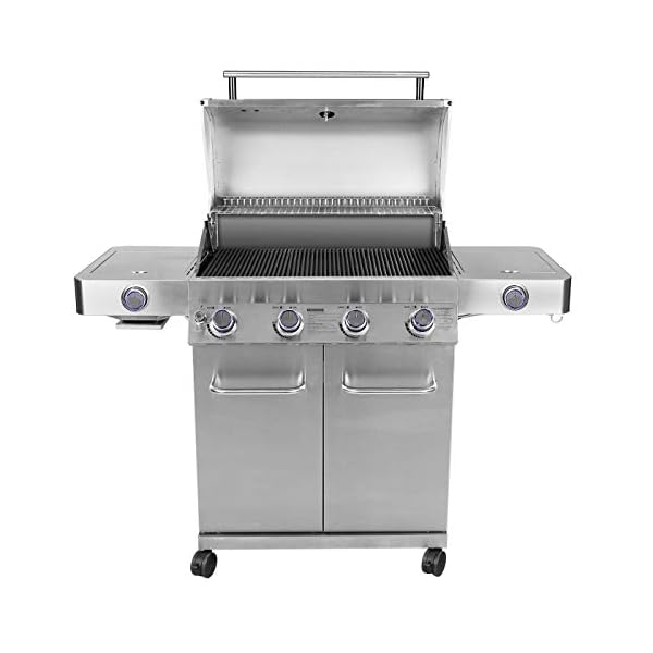 Monument-Grills-24367-Stainless-Steel-4-Burner-Propane-Gas-Grill-wSide-Sear-Burners