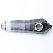 Hongjintian Natural Fluorite Crystal Wand Pipe Smoke Tobacco with a Carb Hole - Best Quality