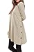 iGENJUN Fall Sweaters for Women 2022 Long Sleeve Dress for Women Casual Button Side Beige Dress Plus Size Dress Sweater Dress Midi Mini Fall Dress Homecoming Dresses,XL,Beige