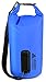 Leader Accessories New 10L Blue Waterproof PVC Dry Bag for Boating Kayaking Fishing Rafting Swimming and Camping