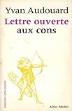 Image de Lettre ouverte aux cons (Collection Lettre ouverte) (French Edition)
