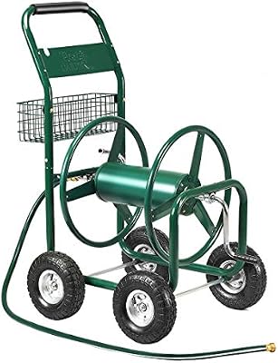Giantex Garden Hose Reel Cart 4 Wheel Lawn Watering Outdoor Heavy Duty Yard Water Planting Amazon Sg Lawn Garden