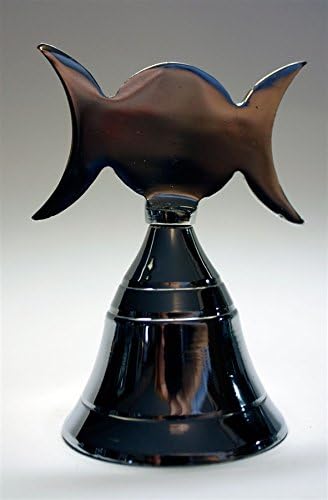 Triple Moon Chrome Altar Bell