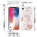 JAHOLAN Compatible with iPhone XR Case Bling Glitter Sparkle Rose Gold Marble Design Clear Bumper TPU Soft Rubber Silicone Cover Phone Case for iPhone XR 2018 6.1 inch Gold