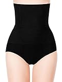 RUHNN Womens Shapewear Panties High Waist Brief Tummy Control Butt Lifter Panty Body Shaper