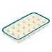 Ice Cube Tray / Silicone Ice Cube Mold Tray - Makes 1.4-Inch Square Cubes - BPA Free - Flexible & Dishwasher Safe -Tray Makes 18 Ice Cubes Total - 10.75 x 1.4 x 5.5 Inches
