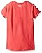 Under Armour Girls' Hustle and Heart Short Sleeve T-Shirt, Harmony Red/White, Youth Small