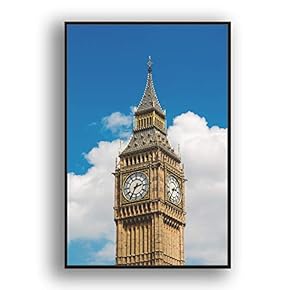 Framed Canvas Wall Art for Living Room, Bedroom Brooklyn Bridge and New York City Canvas Prints for Modern Home Decoration Ready to Hang - 16"x24" inches