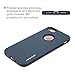 iPhone 7 Plus Case, Moonmini 2 in 1 Ultra Slim TPU Shockproof Protective Cover with PC Hard Frame for iPhone 7 Plus (2016) - Navy Blue