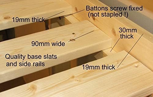 STRICTLY BEDS&BUNKSAvalon Midi Sleeper Cabin Bed including Sprung Mattress (20cm), 3ft Single, Natural - Image 4