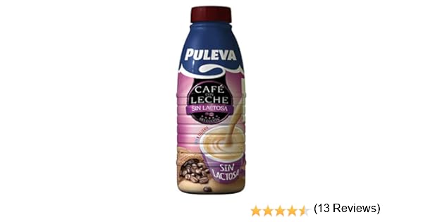 Puleva Mañanas Ligeras Café con Leche sin Lactosa - Pack de 6 x 1 ...