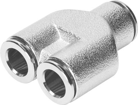 Festo 558799 Model NPQM-Y-Q6-E-P10 Push-In Y-Connector (Pack of 10)