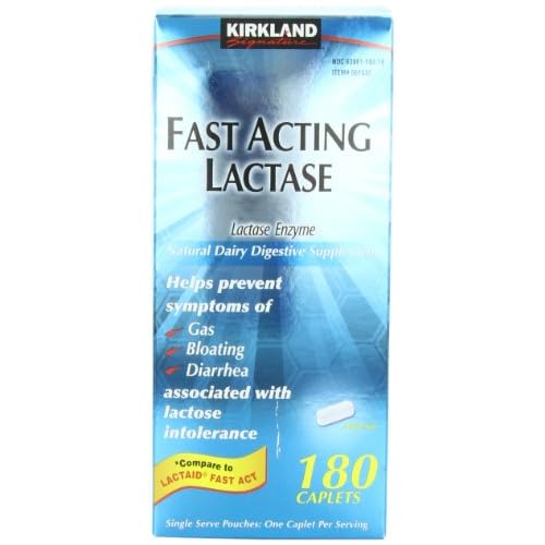 Kirkland Signature Fast Acting Lactase - 180 Caplets image