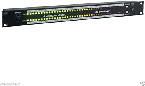 American Audio DB Display LED 19" Rackmount Sound Meter