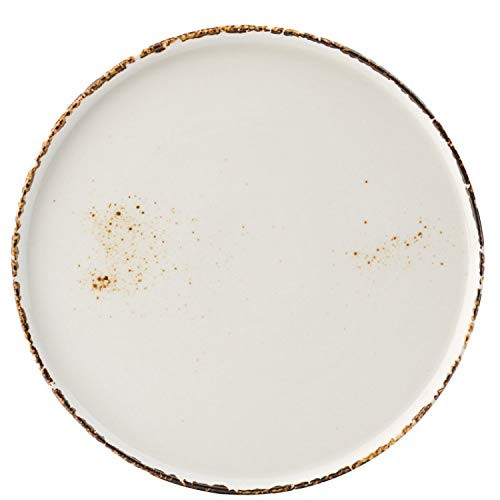 Utopia CT9068 Umbra Coupe Plate 9" (23cm) Pack of 6 23 centimeters Brown