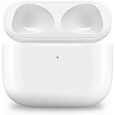 Replacement Charging Case for AirPods 3rd Generation (A2897/A2566/A2565/A2564/A2563) &ndash; USB-C &amp; Qi Wireless Charging &ndash; Bluetooth Pairing Button &ndash; Case Only (No Earbuds)
