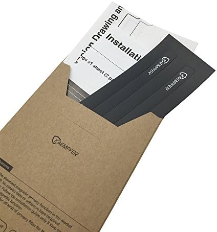 KAEMPFER Ultra Slim Magnetic Strips(No Privacy Filter) Suitable Apple MacBook 12" Pro 13" 15"(2012-2015) Pro 13" 15"(2016-2017) Model A1534 A1425 A1502 A1398 A1706 A1708 A1707
