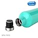 DoDo OUTDOOR Water Bottle | Stainless Steel | Vacuum Insulated | For Men/Women |Flask Bottle |Leak-proof Double Walled Cola Shape | Narrow Mouth| BPA Free | Multi-Color | 17oz