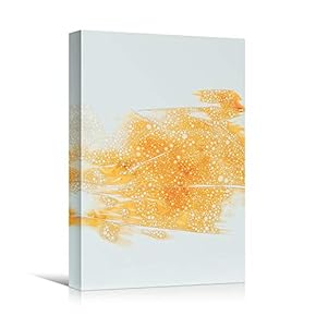 signwin Canvas Wall Art Organic Arrangement Abstract Colorful...