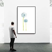 Framed Canvas Wall Art Beautiful Leaves Canvas Prints Home Artwork Decoration for Living Room,Bedroom - 16x24 inches