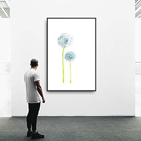 signwin Framed Canvas Wall Art Beautiful Leaves Canvas...