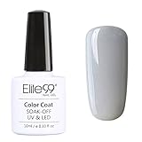 Qimisi Soak Off Gel Polish UV LED Grey Series Nail Art Color Lacquer 10ml 001