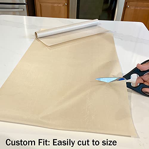 2 Pack Evelots Oven Rack LinerExtra LargeNon Stick FiberglassReuse