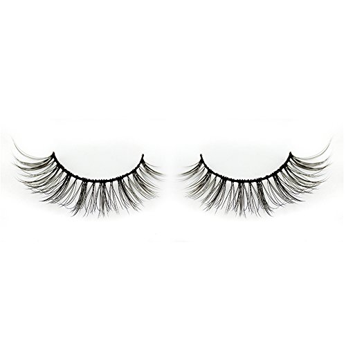 BEPHOLAN False Lashes 3 Pairs Reusable Handmade Fake Eyelashes House Of Lashes 3D Mink Eyelashes Soft Fake Eyelashes Natural Look for Makeup(xmz027)
