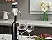 Gourmia GWA9985 Electric Wine Aerator and Dispenser - Quickly Oxidizes, Decants and Pours Red and White Wine - Fits Most Bottles – Battery Operated - One Touch Control