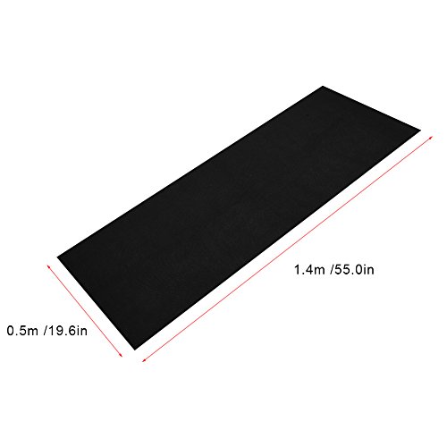 Tihebeyan Speaker Cloth Stereo Grill Mesh Fabric, Speaker Grill Cloth Stereo Mesh Fabric Dustproof Speaker Mesh Cloth Protective Grille Cover for Stereo Audio Speaker Repair 140cm x 50cm(Black)